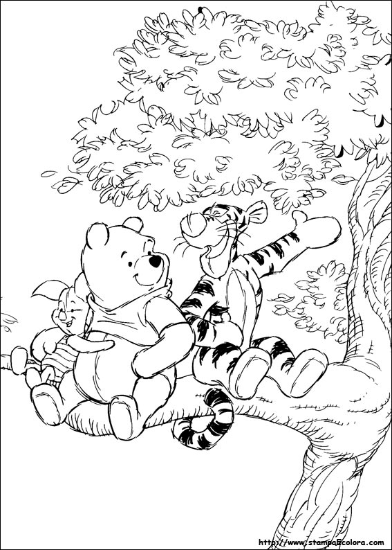 Disegni Winnie the Pooh